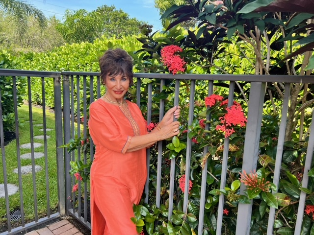 Alexandra Grace Scott in Her Garden