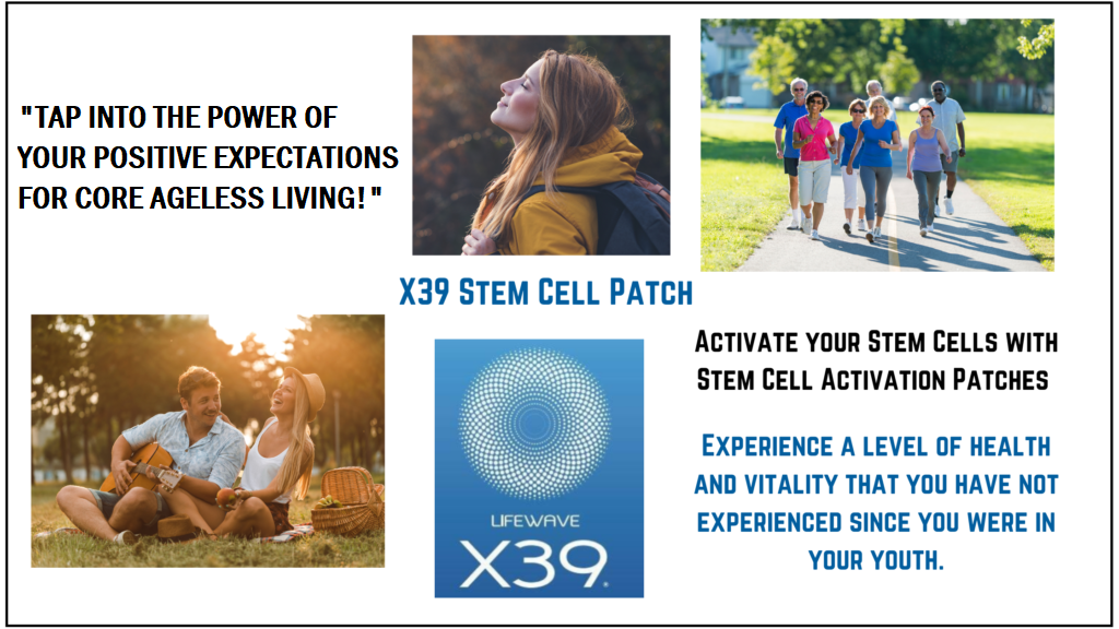 Ageless Living X39-Stem Cell Patch